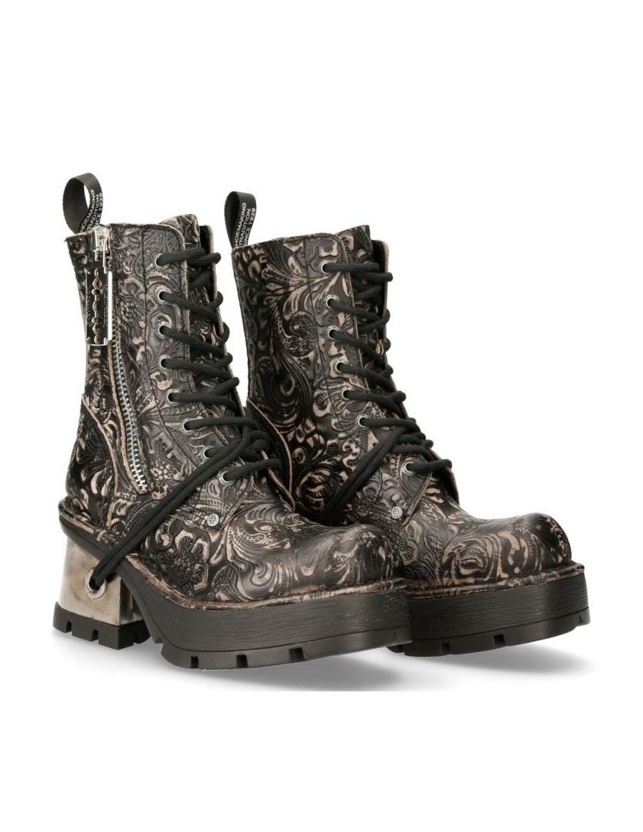 Ankle Boot Metallic M-1045-C17 | New Rock Best