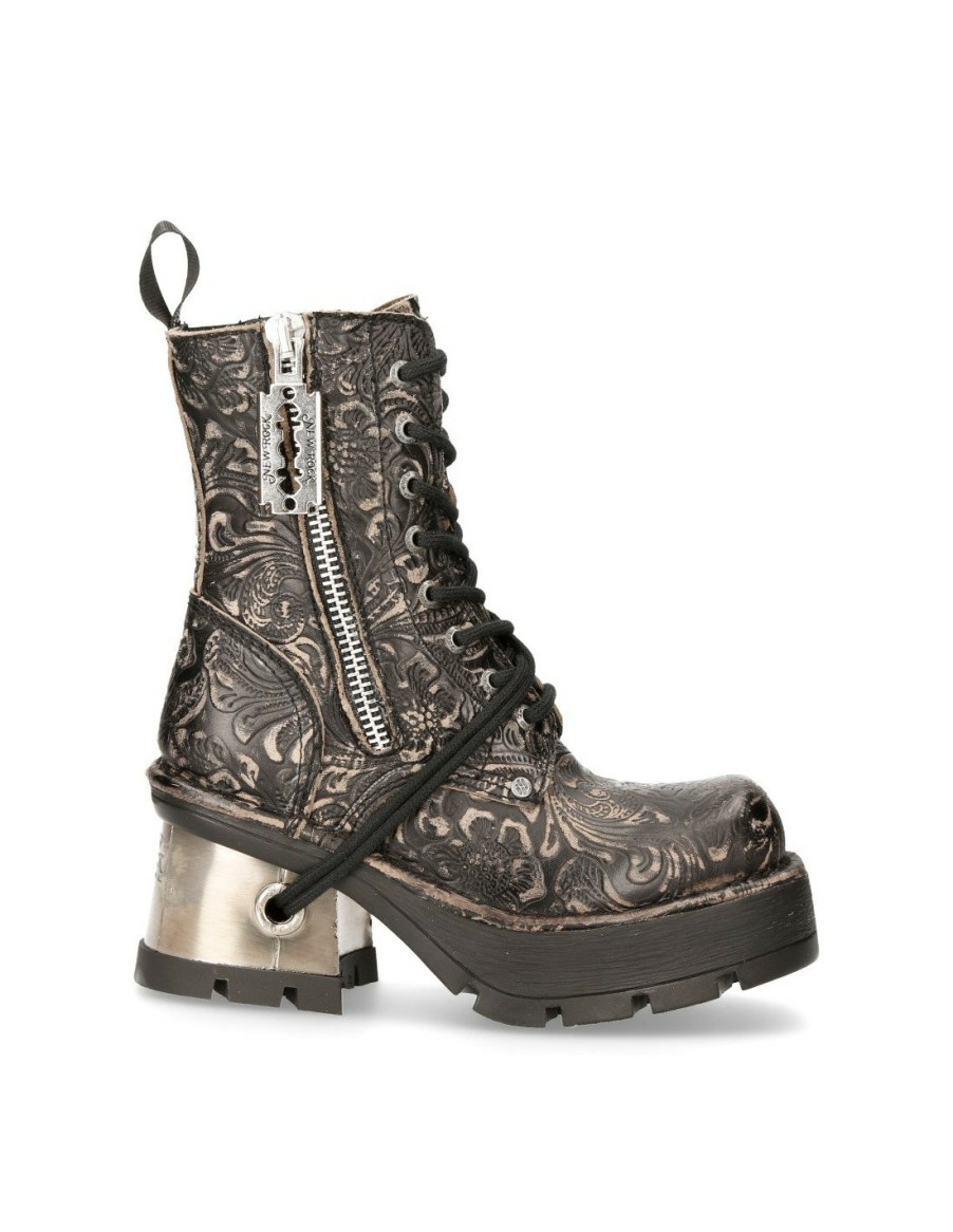 Ankle Boot Metallic M-1045-C17 | New Rock Best