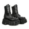 Boot Black Imperfect M-Tank012-C1 | New Rock New