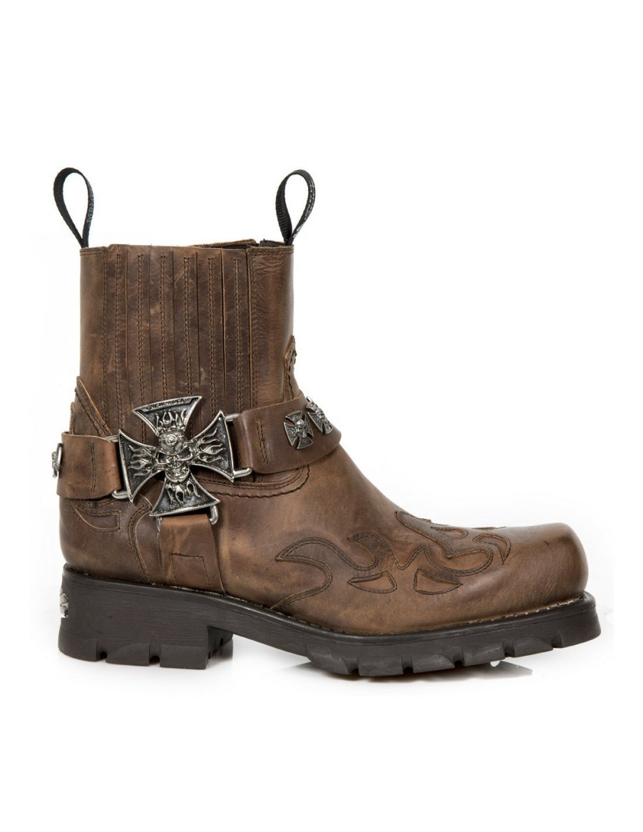 Ankle Boot Motorcycle M-7647-C2 | New Rock Wholesale