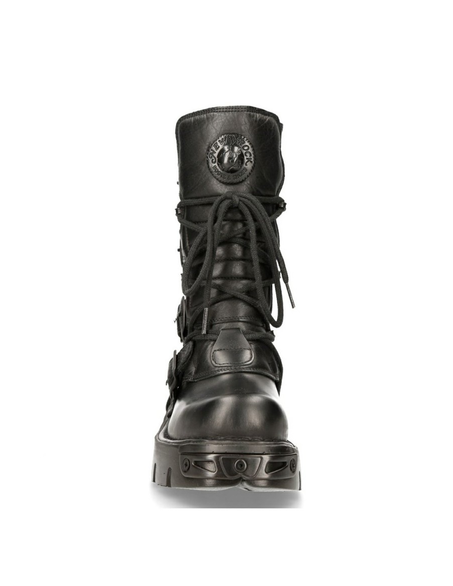 Boot Black Reactor M-373-S18 | New Rock Hot