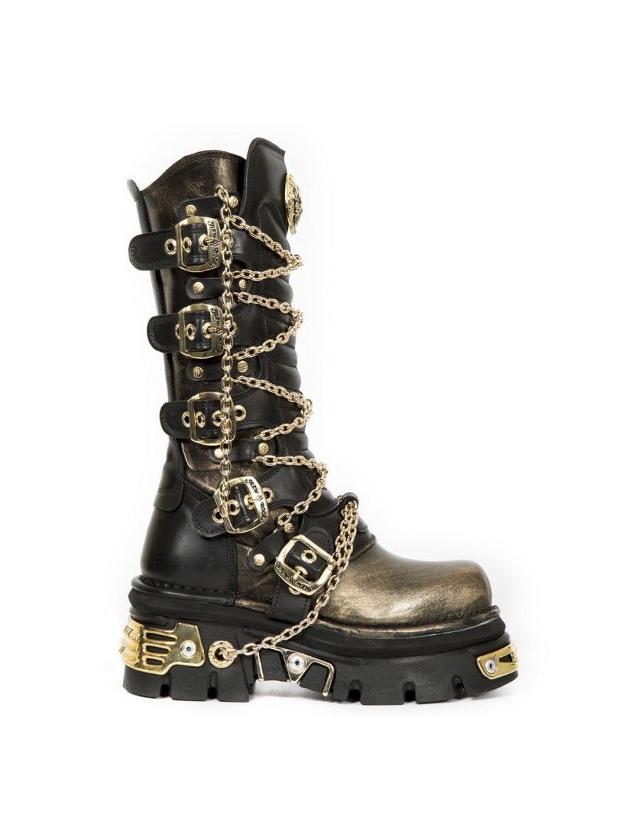 High Boot Metallic M-1013-C3 | New Rock Online