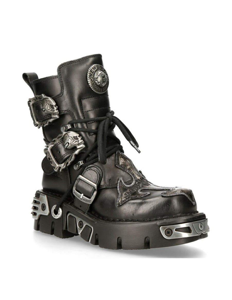 Ankle Boot Black Reactor M-407-S1 | New Rock Hot