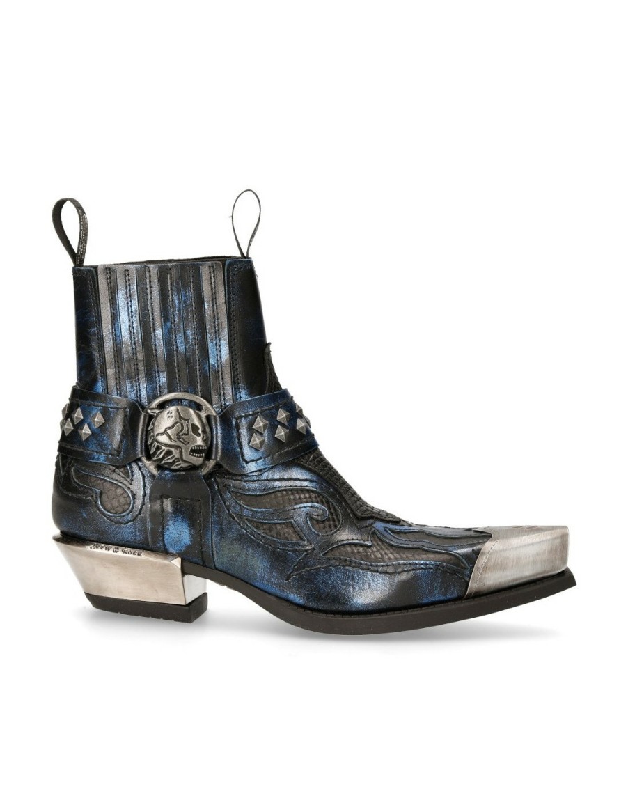 Ankle Boot West M-Wst005P-C6 | New Rock Online