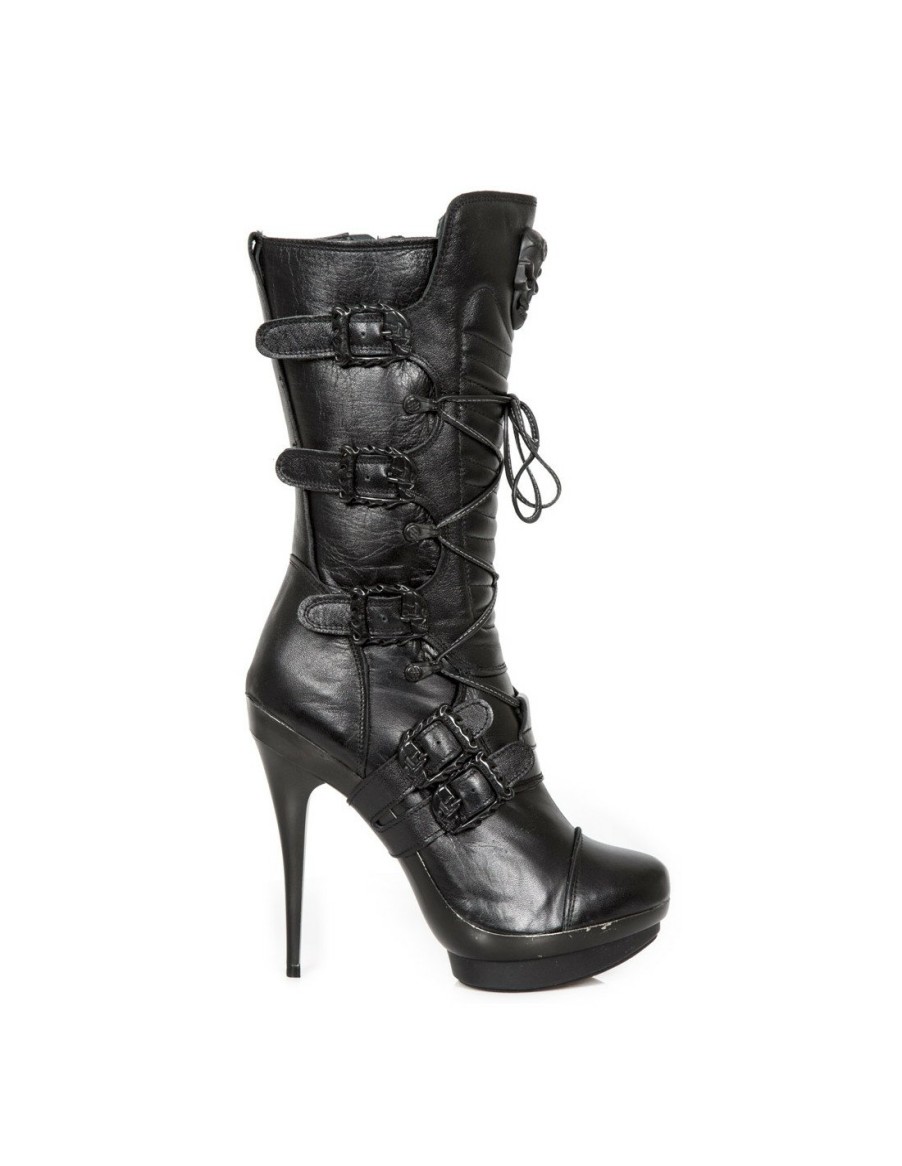 Boot Black M-Punk078-C1 | New Rock Online