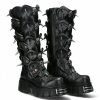 High Boot Black Tower M-755-C4 | New Rock Online