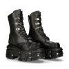 Boot Black Imperfect M-Tank001-C8 | New Rock Best