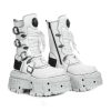 Ankle Boot Imperfect With Laces M-Tank002-C8 | New Rock Online