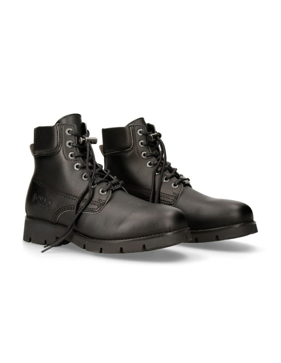 Ankle Boot Black Ranger With Laces M-Ranger046-V1 | New Rock Clearance