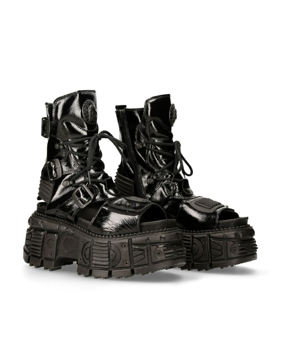 Boot Black Tank M-Bios107-S5 | New Rock New