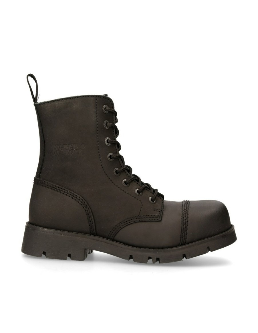 Ankle Boot Black Ranger With Laces M-Ranger008Mt-S3 | New Rock Online