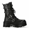 Ankle Boot Black Reactor M-Wall373-S13 | New Rock Best