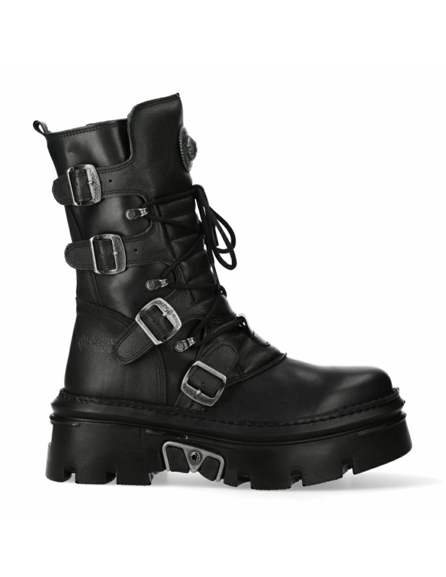 Ankle Boot Black Reactor M-Wall373-S13 | New Rock Best