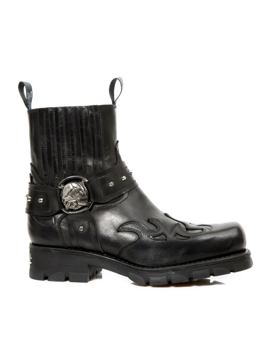 Ankle Boot Motorcycle M-7637-C2 | New Rock New