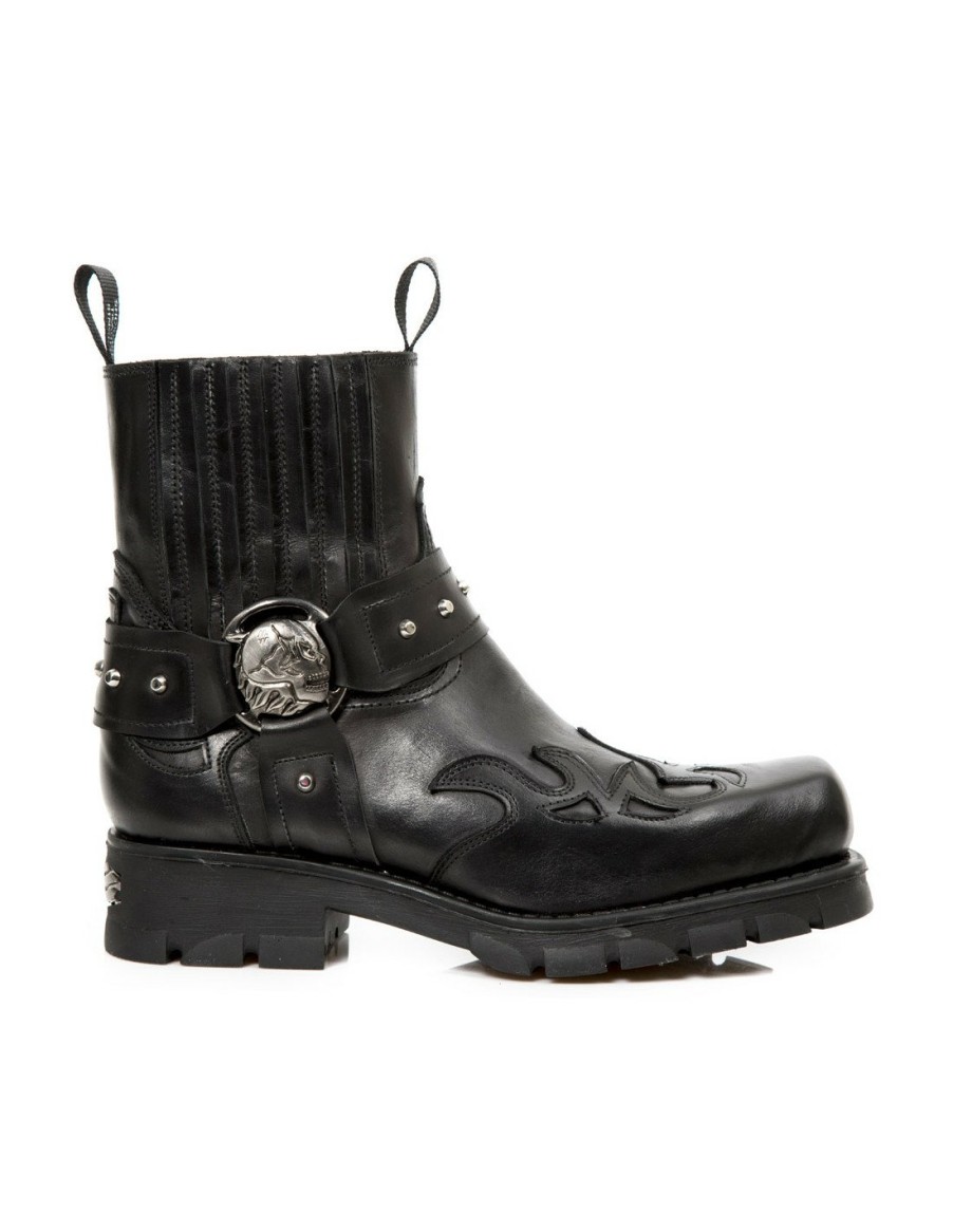 Ankle Boot Motorcycle M-7637-C2 | New Rock New