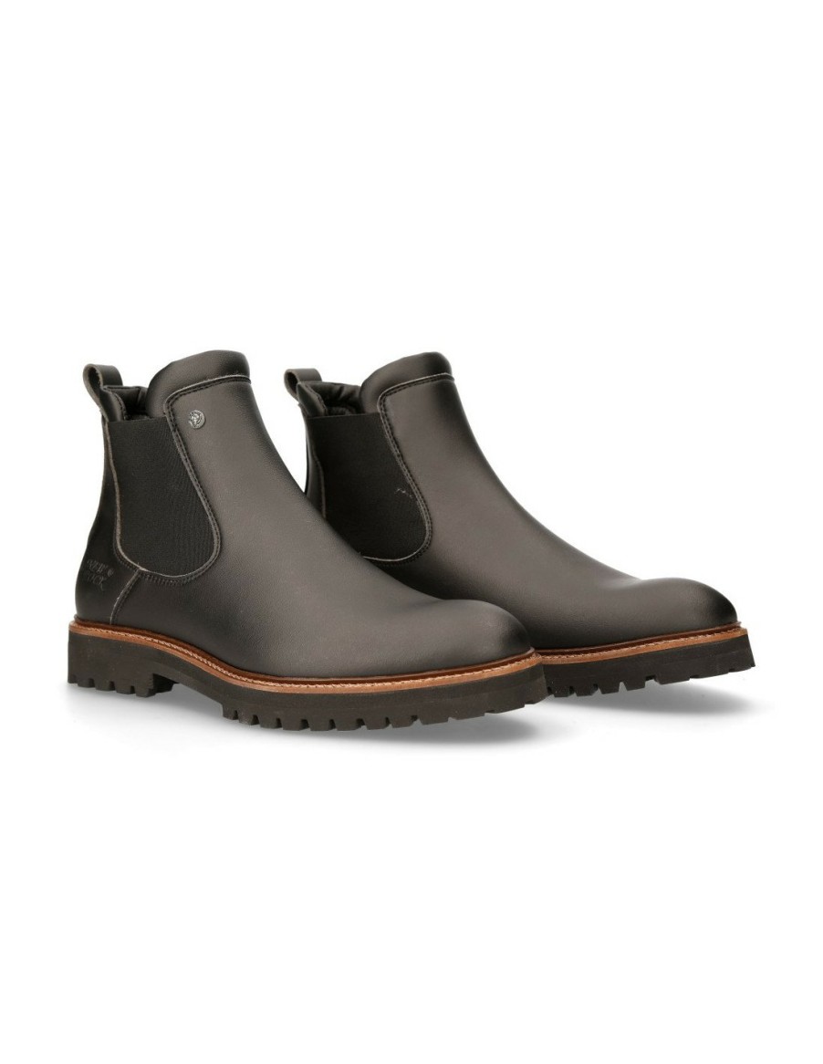 Ankle Boot Black M-Montagna003-V1 | New Rock New