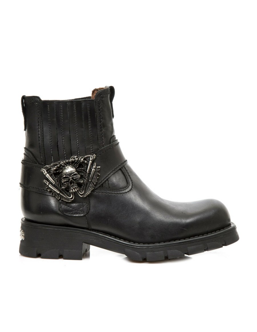 Ankle Boot Motorcycle M-7633-S1 | New Rock Hot