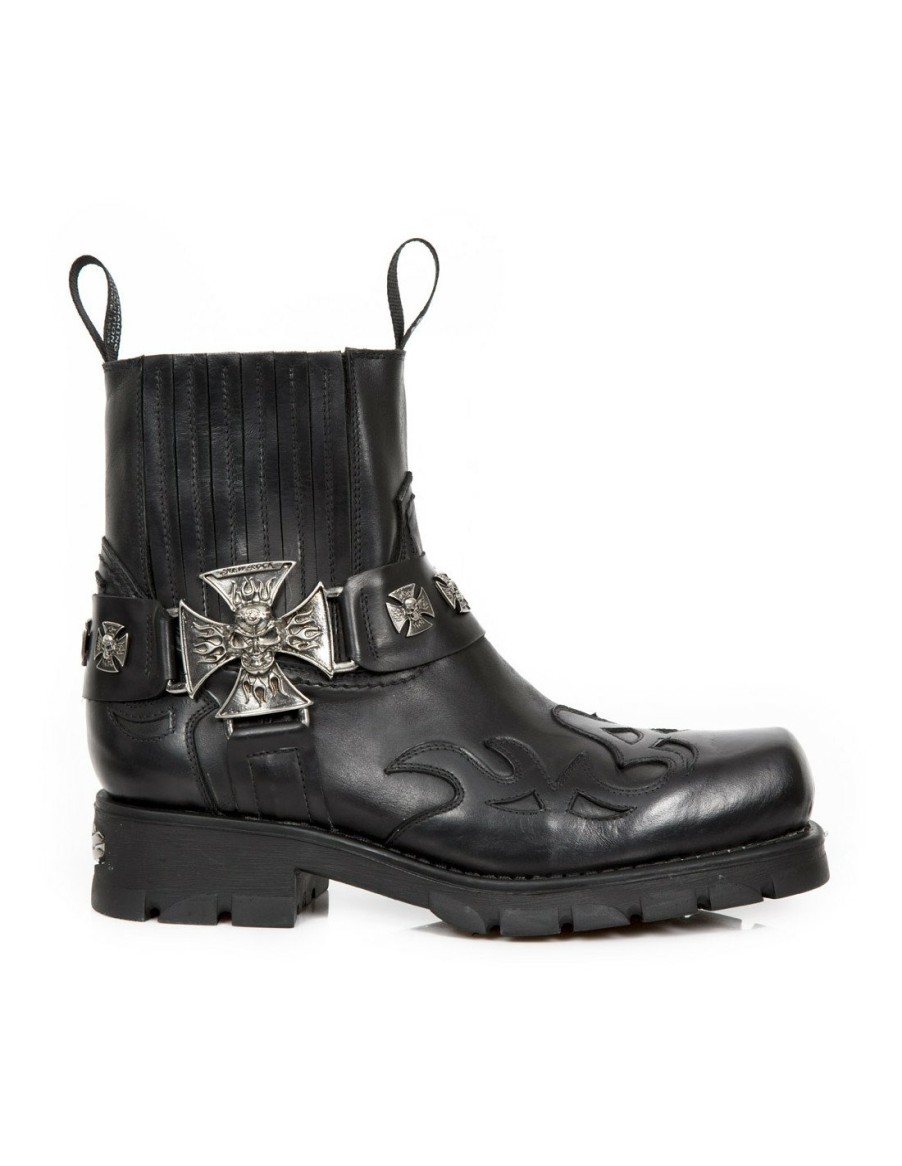 Ankle Boot Motorcycle M-7647-C1 | New Rock Best