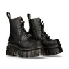 Boot Black Tower With Laces M-Newmili083-S21 | New Rock Clearance