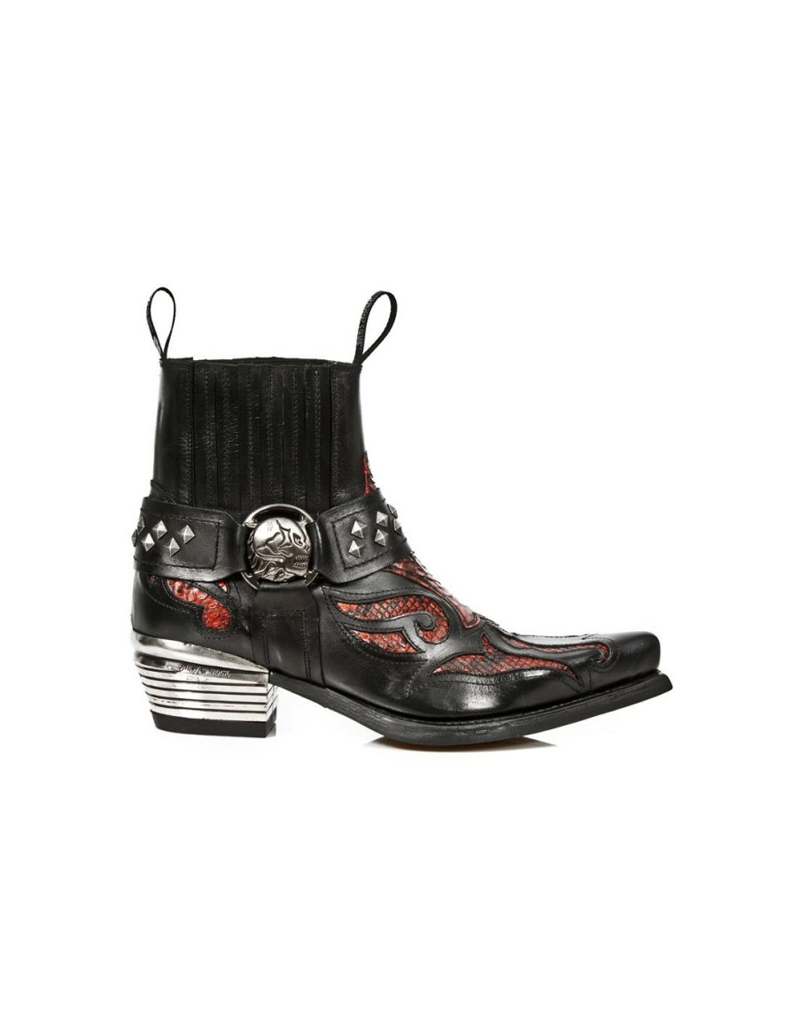 Ankle Boot West M-Wst005-C2 | New Rock Clearance