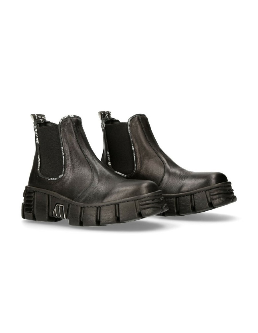 Ankle Boot Tower With Laces M-Wall021-C1 | New Rock Online