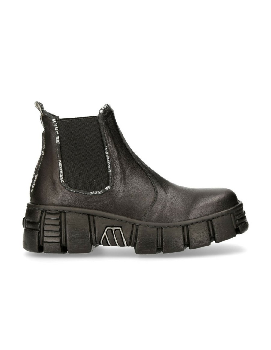 Ankle Boot Tower With Laces M-Wall021-C1 | New Rock Online