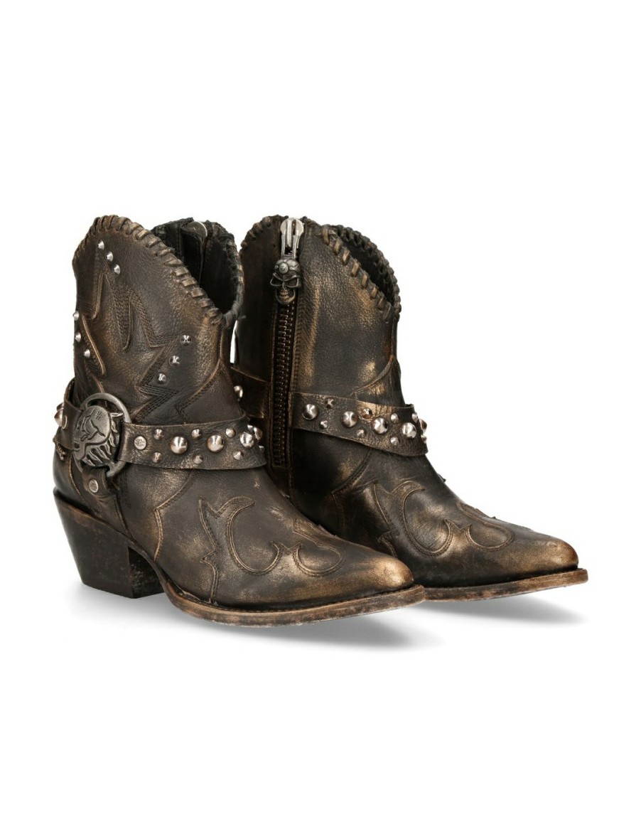 Ankle Boot Black Suela M-Wstm004-S1 | New Rock Online