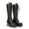 High Boot Black New With Laces M-236-S1 | New Rock Online