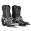 Ankle Boot Black Suela M-Wstm006Tes-S1 | New Rock Wholesale