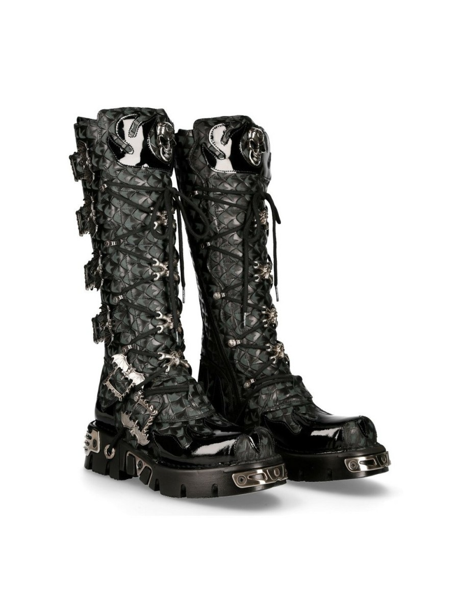 High Boot Metallic M-308-C11 | New Rock Best