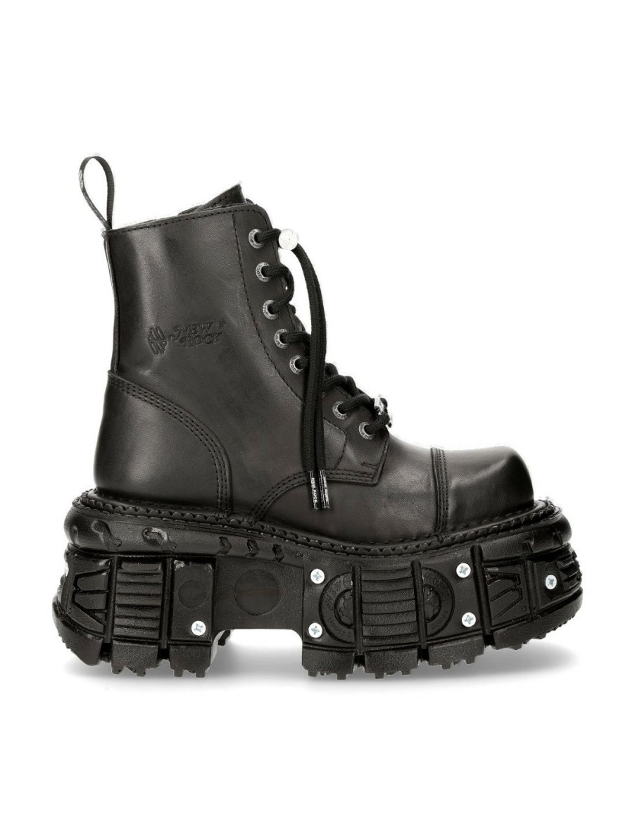 Ankle Boot Imperfect With Laces M-Mili083Cct-C8 | New Rock Online