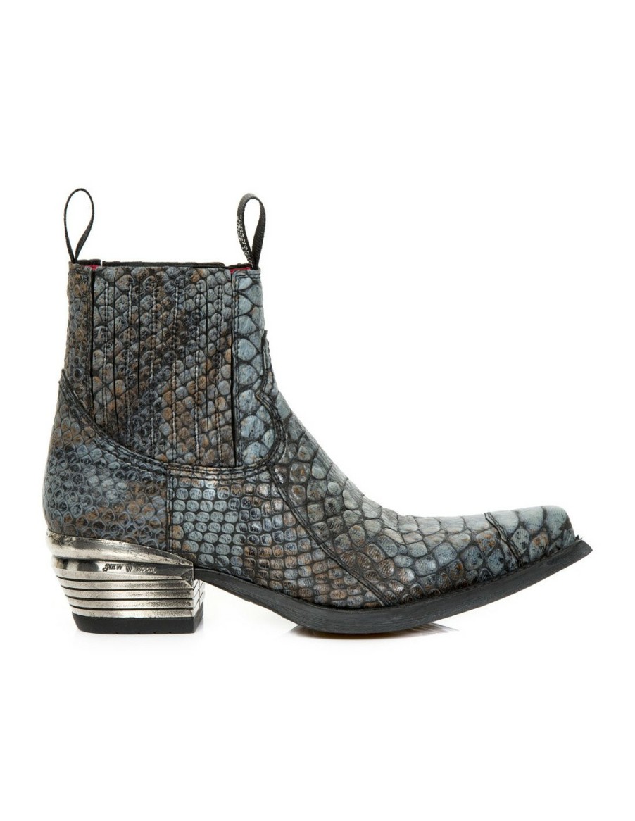 Ankle Boot West M-7953Pt-C25 | New Rock Online