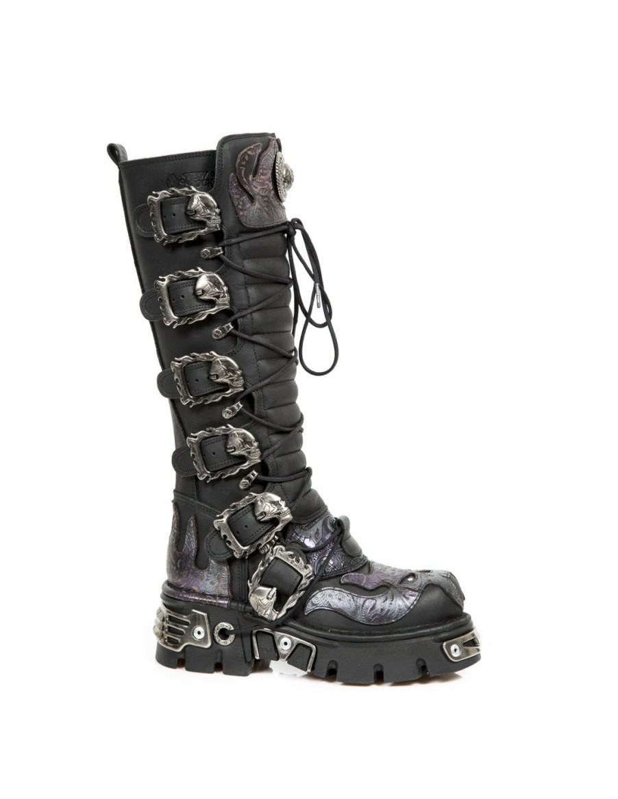 High Boot Metallic M-272-Cz18 | New Rock Clearance