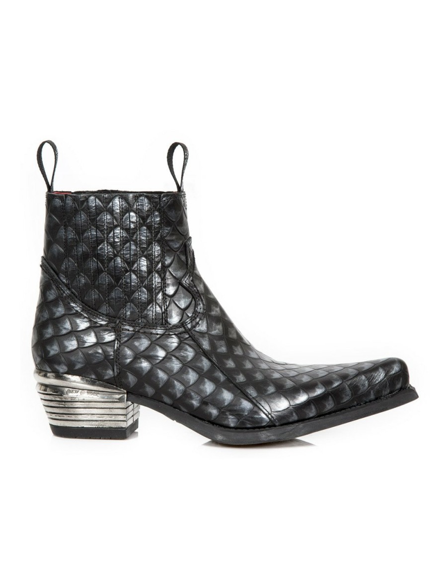 Ankle Boot West M-7953Pt-C18 | New Rock Online