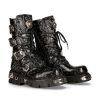 Boot Black Reactor M-391-S4 | New Rock Hot